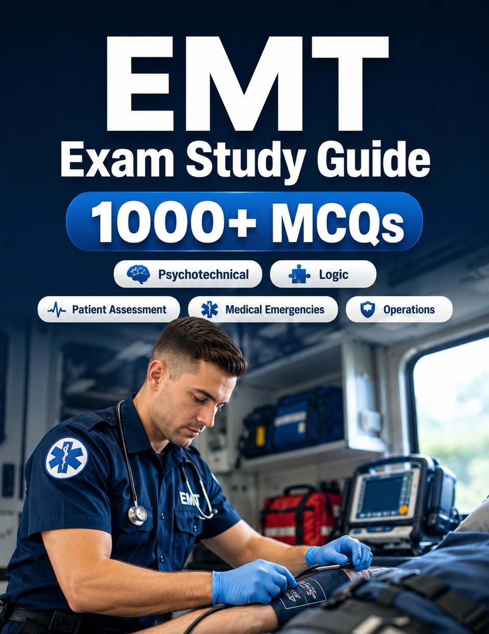 EMT Exam Study Guide EMT Exam Study Guide — Emergency Medical Technician : complete preparation for EMT certification, airway, trauma, medical emergencies, patient assessment, operations, practice questions and exam strategy