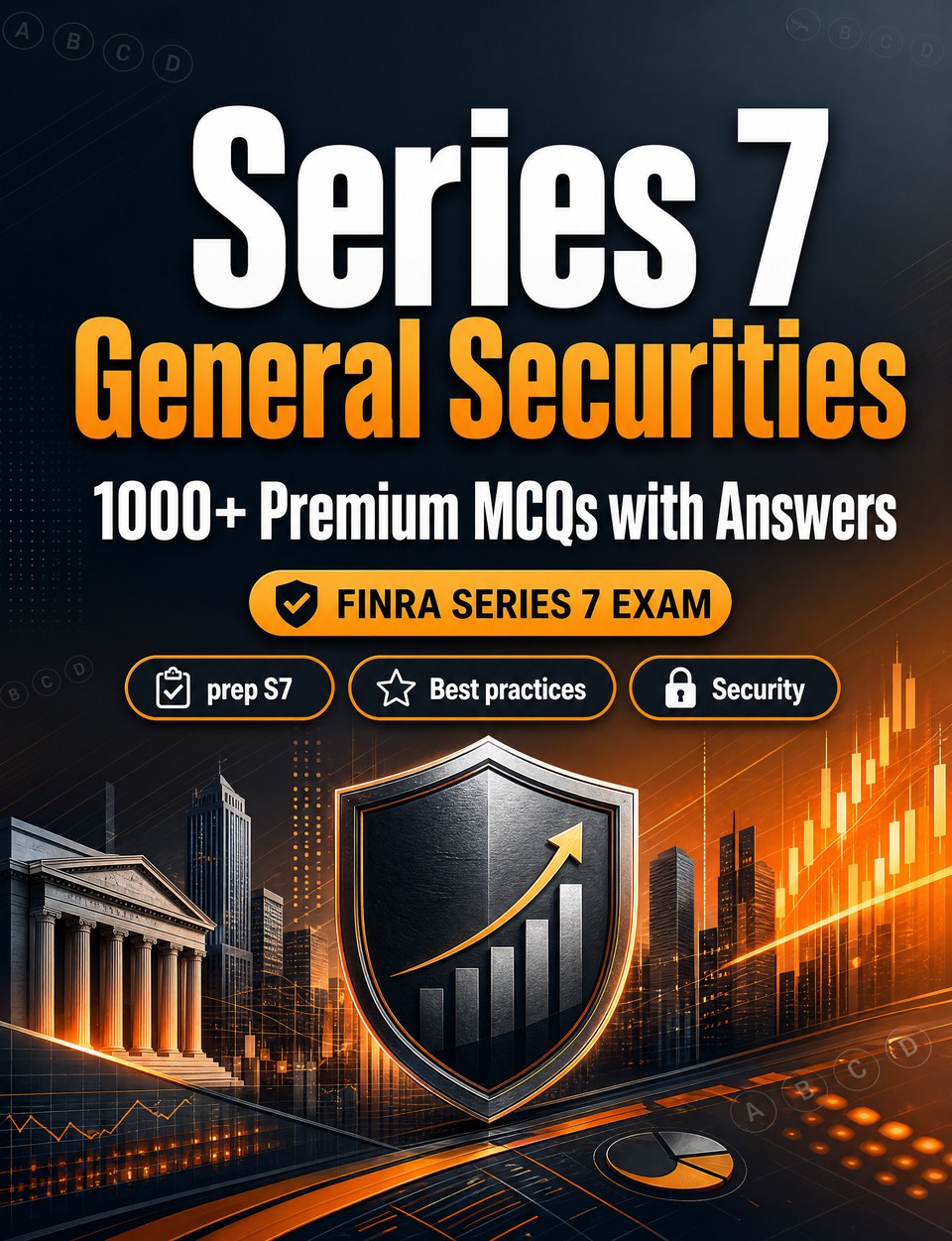 Series 7 General Securities 2026-2027 : 1000 MCQ with Answers — Test prep S7: MCQ Regulations, Best practices, Security, Practice tests  and full-length practice to pass